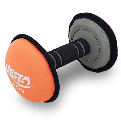 쿠스포츠 PEV 육각형 아령 8kg 2개 세트 12 VESTA 소프트 안전 아령 4kg, 2개