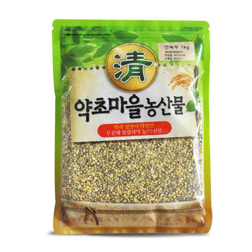 증안리약초마을 깐녹두, 1kg, 1개 - 녹두 | 쿠팡