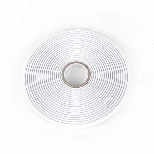 Jstrading 헤링본 면 테이프 끈 폭 10mm, 01 화이트, 1개
