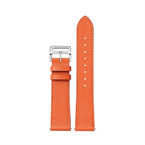 갤럭시 워치 기어 액티브 시계줄 싱글투어 레더밴드 20mm, 오렌지