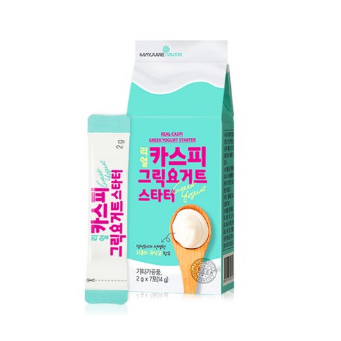메이준뉴트리 리얼 카스피 그릭요거트 스타터 분말, 14g, 1개