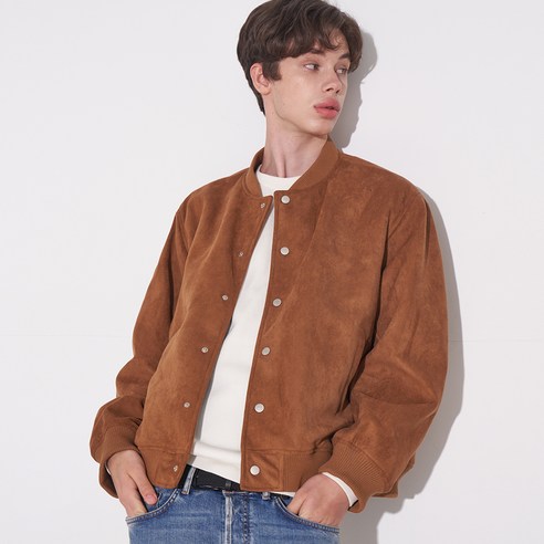브이투 남성용 407-1 PREMIUM SUEDE BLOUSON