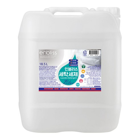 인블리스 블루 액상세제 본품, 18.5L, 1개
