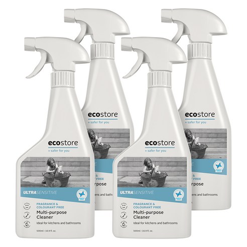 에코스토어 울트라센서티브 다목적 크리너, 500ml, 4개