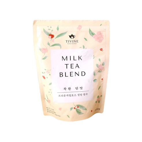 티바인 프리미엄 블랜드 홍차 홈카페 수제밀크티, 500g, 1개입, 1개