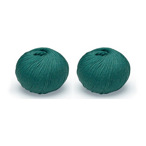 kpc yarn 글랜콜 울코튼 DK 뜨개실 2p, 피코코, 116m
