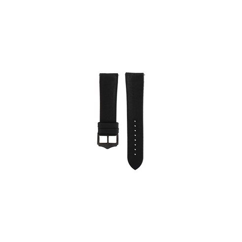 비쉐르 벨벳콩 갤럭시 워치 레더 밴드 스트랩 (46mm 호환 가능), 블랙, 1개