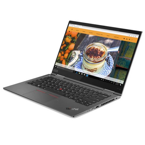 레노버 2020 ThinkPad X1 Yoga Gen 5 14, 아이언 그레이, 코어i5 10세대, 256GB, 16GB, WIN10 Pro, 20UBS03900