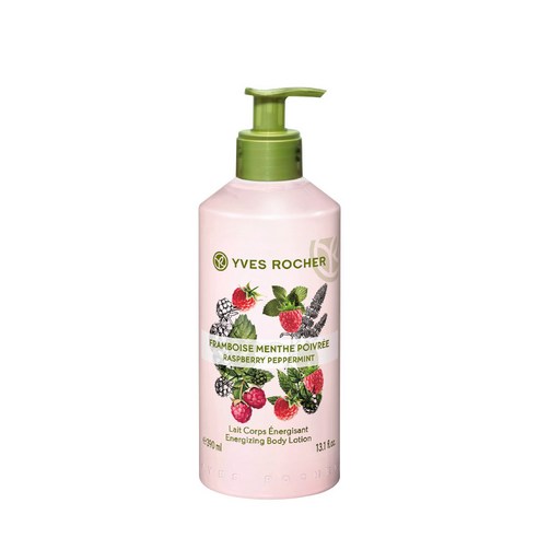 이브로쉐 에너자이징 바디로션 라즈베리 페퍼민트, 1개, 390ml