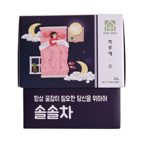 아그로스 하루에차 솔솔차, 2g, 10개