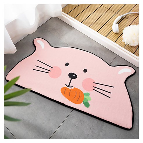 알럽홈 동물모양 논슬립 멀티 발매트, 토끼