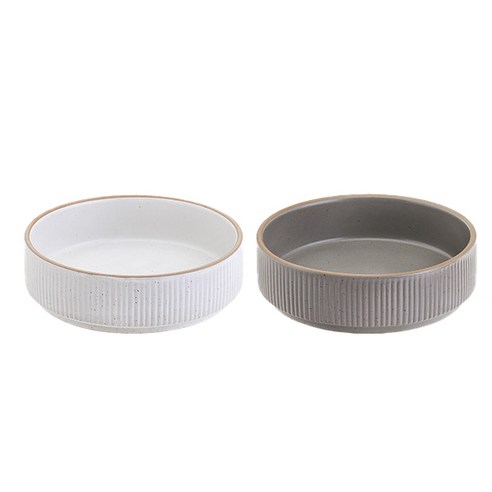 로얄베일 라포레 찬기 10.5cm, 스노우화이트, 스톤그레이, 2개