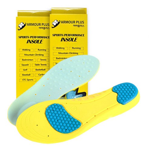 아머플러스 아머풋 메모리폼 깔창 AF-600 S, S(200-230)