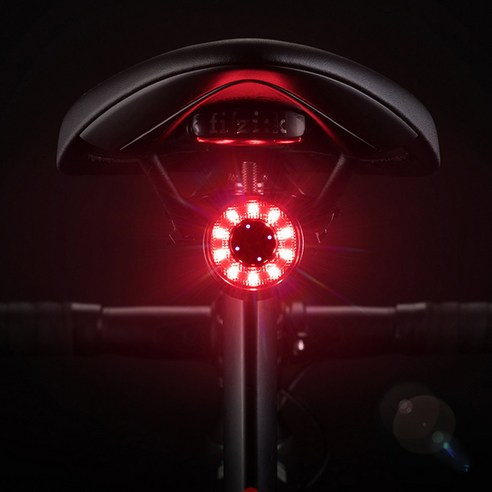 라이더의 야간 안전과 가시성을 향상시키는 락브로스 초경량 LED 자전거 후미등
