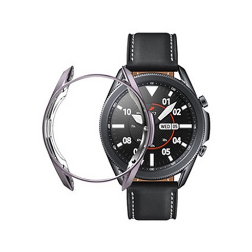 갤럭시워치3 45mm TPU 케이스, 건메탈, 1개