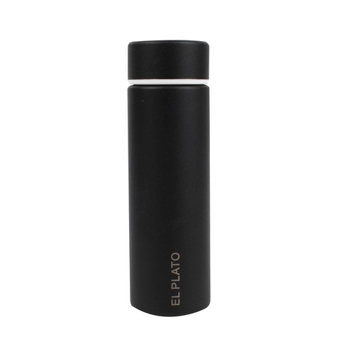 이엘 미니 보온병, 블랙, 150ml