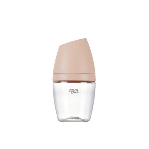 티지엠 트라이탄 젖병 160ml, 1단계, 코랄핑크