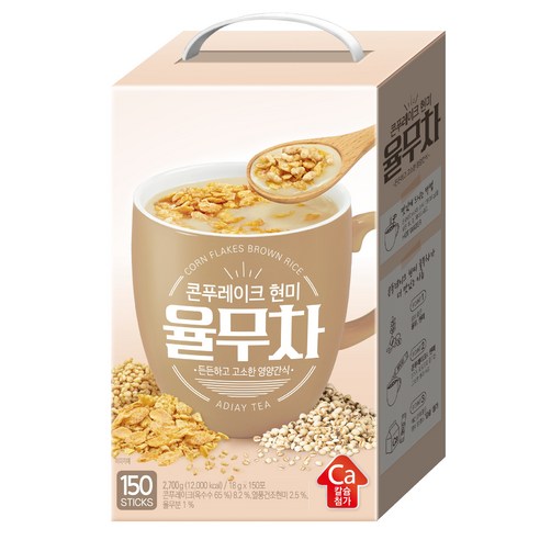 평중 콘푸레이크 현미 율무차, 18g, 150개입, 1개