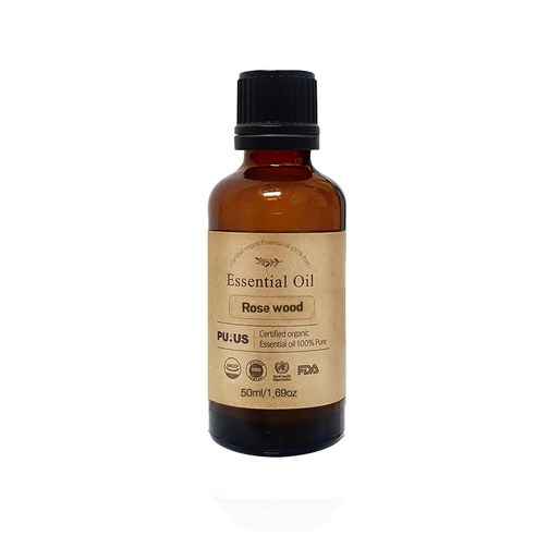퓨어스 유기농 로즈우드오일, 50ml, 1개