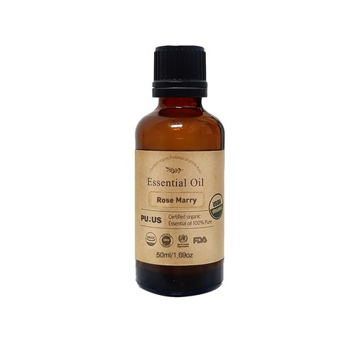 퓨어스 유기농로즈마리오일, 50ml, 1개