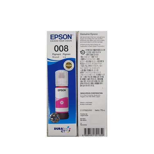 엡손 프린터 정품잉크 T06G, 빨강(T06G300), 1개