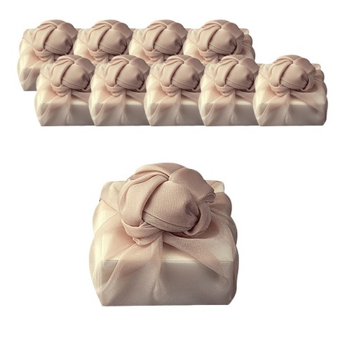 통샵 선물 답례품 포장 크리스탈 보자기 45cm, 846, 10개