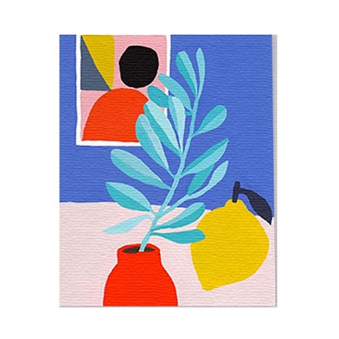 원더아트 DIY 그림 그리기 세트, I7 인디안블루, 1개