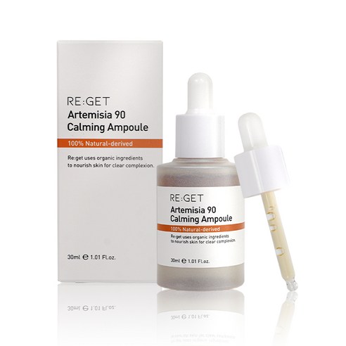 리겟 인진쑥 90 카밍 앰플, 30ml, 1개