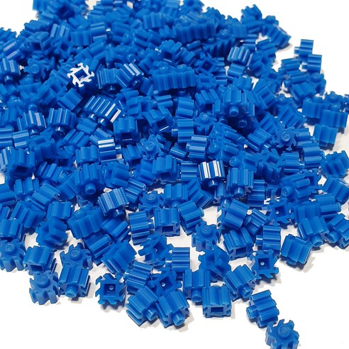 크런치 슬라임 미니디폼 블럭 6mm, 블루, 500g