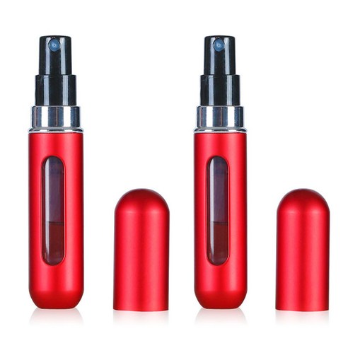 향수 공병 8ml, 레드, 2개