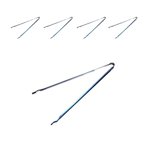 천성 통닭 집게 소, 혼합색상, 5개
