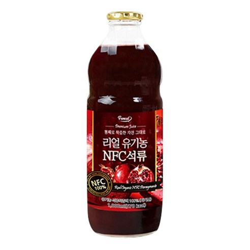 퍼니트 리얼 NFC 유기농 석류, 1000ml, 1병