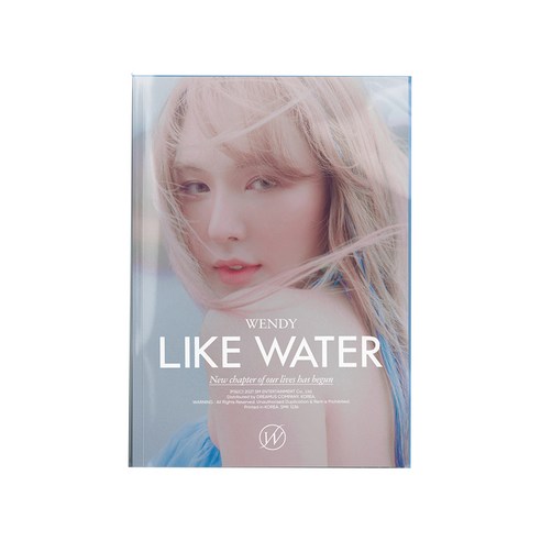 웬디 Like Water 미니 1집 앨범 Photo Book Ver 랜덤발송, 1CD