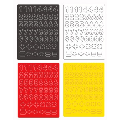 유아 학습을 즐겁고 매력적으로 만드는 말랑폭신 학습스티커