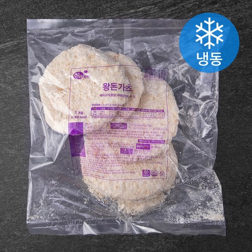 하늘푸드 왕돈까스 (냉동), 1kg, 1팩
