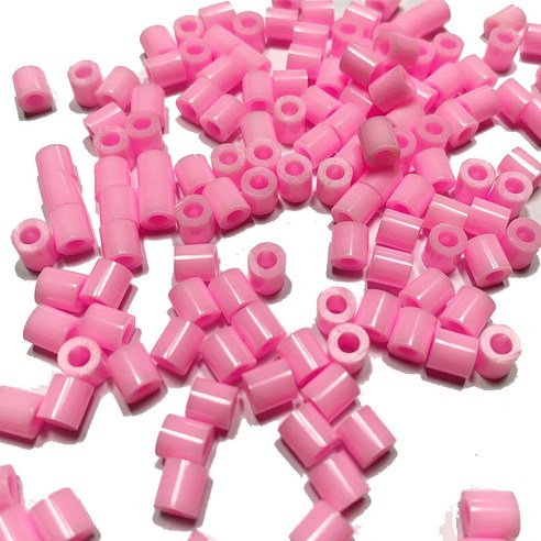 펄러 비즈 크런치 슬라임 재료 500g, 1개, 핑크