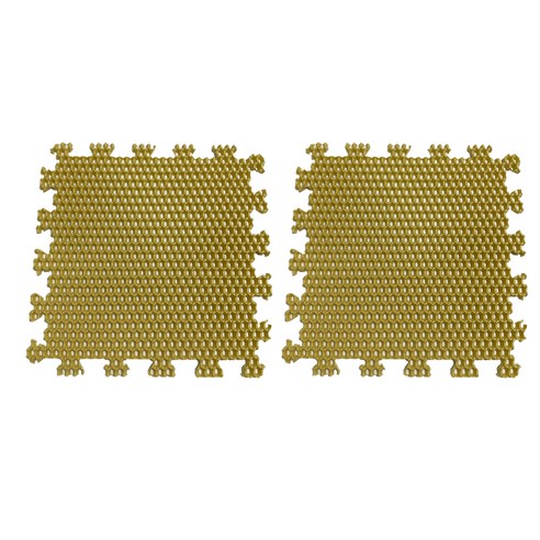마추미 퍼즐 미끄럼방지매트 30 x 30 cm, 베이지, 2개