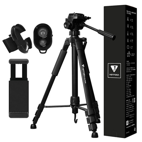 벤토사 카메라 스마트폰 삼각대 VTS-PRO5: 안정적이고 선명한 촬영을 위한 포괄적인 솔루션
