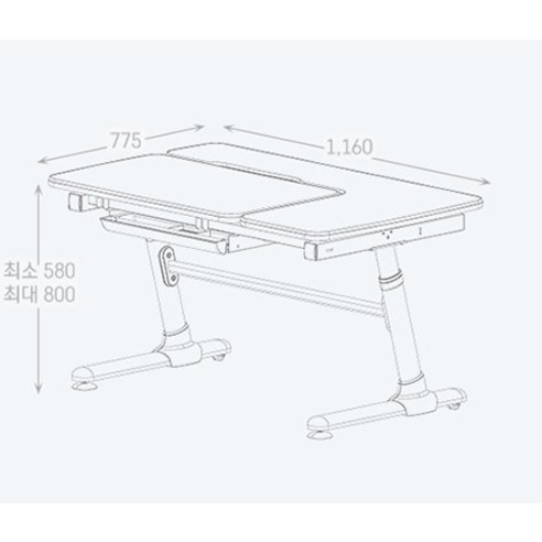 자세 교정과 학습 효율, 위드그로우 스마트 책상 하나로!