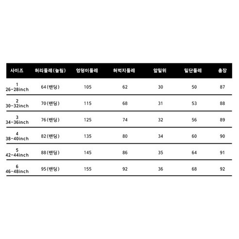  턴키 남녀공용 빅사이즈 스판와이드 밴딩팬츠 890 