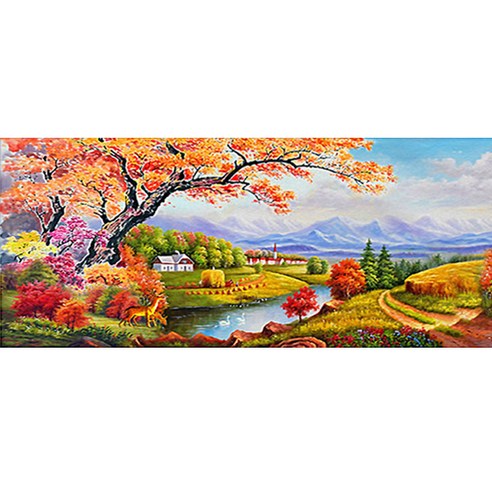 픽스아트 보석십자수, 황금마을, 1개