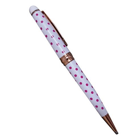 도트 그립 볼펜 1.0mm, 핑크, 1개