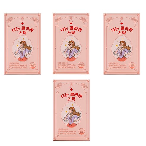 비담 나는 콜라겐 스틱 14p, 4개, 420g