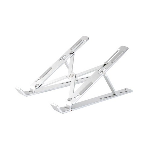 나이아드 고강도 알루미늄 접이식 노트북 거치대 + 휴대용 파우치, 혼합색상