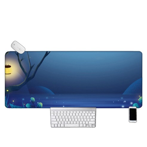 네추럴 마우스장패드 30 x 80 x 0.3 cm, TYPE9, 1개