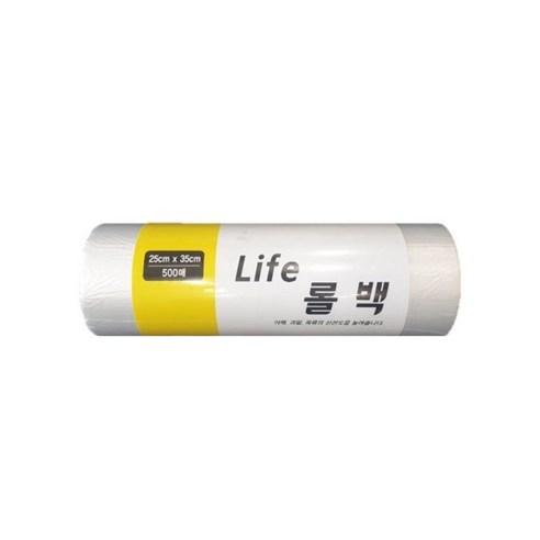 Life 위생롤백 소형 25cm x 35cm, 500개입, 1개