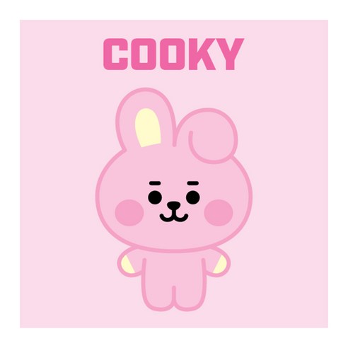 아이러브페인팅 BT21 DIY PAINTING_BABY 20 x 20 cm, COOKY, 1개