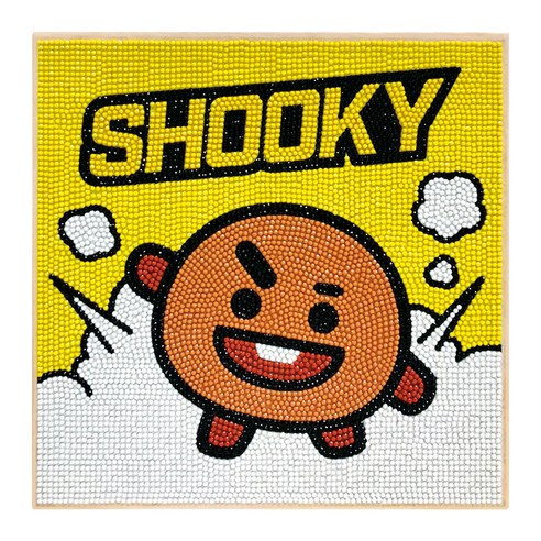 아이러브페인팅 BT21 DIY CUBIC PAINTING_COMIC 25 x 25 cm, SHOOKY, 1개