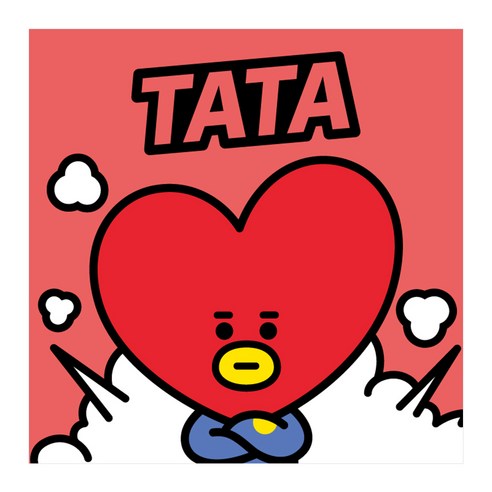 아이러브페인팅 BT21 DIY PAINTING_COMIC 25 x 25 cm, TATA, 1개