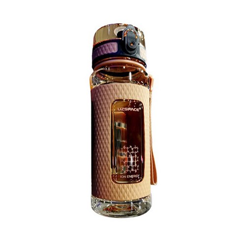모모 트라이탄 피트니스 텀블러, 브라운, 350ml